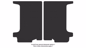 Interior mats for the Renault Trafic 2001-2006 II generation EU VAN pre-restyling - Фото 7