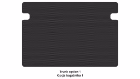 Interior mats for the Renault Kangoo 2008-2013 II generation EU Minivan pre-restyling 5-door 5-seater - Фото 3