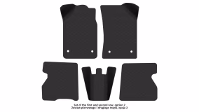 Interior mats for the Renault Kangoo 1998-2008 I generation EU Minivan 5-door - Фото 3