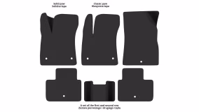 Interior mats for the Renault Talisman 2015-2022 EU Universal - Фото 2