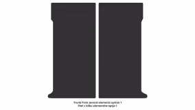 Interior mats for the Renault Kangoo Maxi 2008-2013 II generation EU Minivan pre-restyling - Фото 3