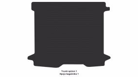 Interior mats for the Renault Express 2021-2024 II generation EU Minivan - Фото 3