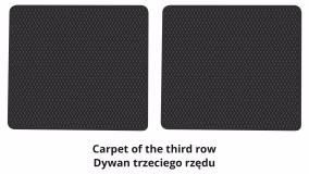 Interior mats for the Renault Grand Espace JK 2002-2015 IV generation EU Minivan - Фото 5