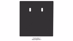 Interior mats for the Renault Kangoo 1998-2008 I generation EU Minivan 4-door - Фото 4