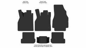 Interior mats for the Renault Megane 2002-2009 II generation EU Hatchback 3-door - Фото 2