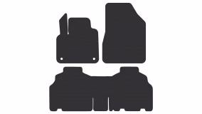 Interior mats for the Renault Kangoo 2021-… III generation EU Minivan 7-seater - Фото 2