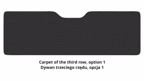 Interior mats for the Renault Espace JK 2002-2015 IV generation EU Minivan 7-seater - Фото 4