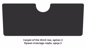 Interior mats for the Renault Espace JK 2002-2015 IV generation EU Minivan 7-seater - Фото 5
