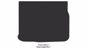 Interior mats for the Renault Scenic 2003-2009 II generation EU Minivan 5-seater - Фото 3