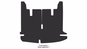 Interior mats for the Renault Lodgy 2012-… I generation EU Minivan 7-seater - Фото 5