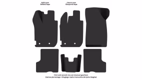 Interior mats for the Renault Duster 2018-2024 II generation EU Crossover - Фото 3