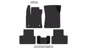 Interior mats for the Renault Megane 2016-2024 IV generation EU Sedan - Фото 2