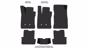 Interior mats for the Renault Clio 2009-2012 III generation EU Hatchback restyling 5-door - Фото 2