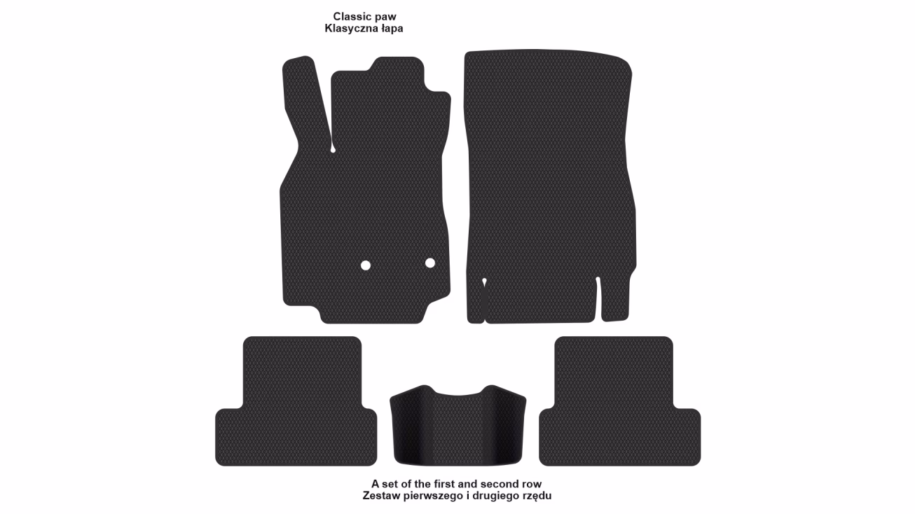 Interior mats for the Renault Megane 2008-2016 III generation EU Coupe - Фото 2