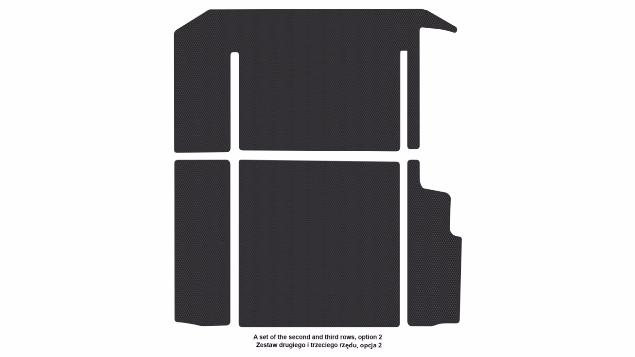 Interior mats for the Renault Trafic 2014-… III generation EU VAN 4-door Cargo Van - Фото 5