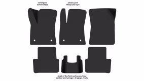 Interior mats for the Renault Megane 2016-2024 IV generation EU Universal - Фото 2