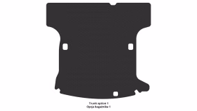 Interior mats for the Renault Logan MCV 2004-2012 I generation EU Universal 5-seater - Фото 3