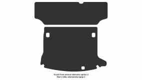 Interior mats for the Renault Logan MCV 2004-2012 I generation EU Universal 5-seater - Фото 4