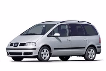 Dywaniki podłogowe do Seat Alhambra 2000-2010 I generacja EU Minivan po restylingu 7-miejscowy
