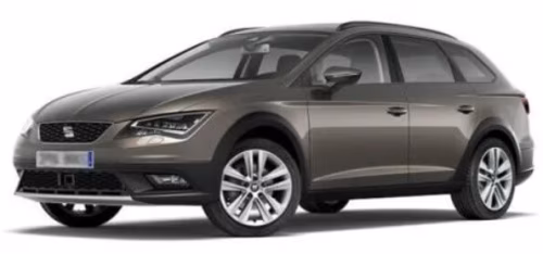 Dywaniki podłogowe do Seat Leon 5F 2016-2020 III generacja EU Universal po restylingu