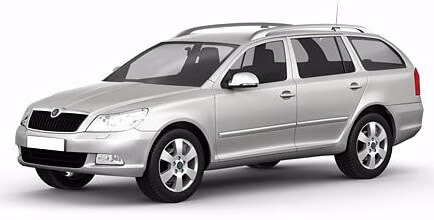 Dywaniki podłogowe do Skoda Octavia A5 Laurin Klement 2004-2009 II generacja EU Universal/Liftback przed restylingiem