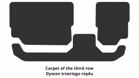 Dywaniki podłogowe do Skoda Kodiaq 2016-2021 I generacja EU Crossover 7-miejscowy - Фото 3