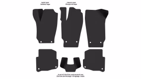 Interior mats for the Skoda Fabia 6Y 1999-2007 I generation EU Hatchback - Фото 2