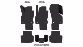 Interior mats for the Skoda Octavia A8 2020-… IV generation EU Liftback - Фото 2