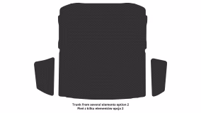 Interior mats for the Skoda Superb B8 2015-2024 III generation EU Universal - Фото 4