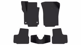 Interior mats for the Skoda Citigo 2011-2020 I generation EU Hatchback 3-door - Фото 3