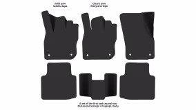 Interior mats for the Skoda Superb B9 2024-… IV generation EU Liftback - Фото 2