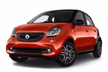 Dywaniki podłogowe do Smart Forfour 2014-2021 II generacja EU Hatchback