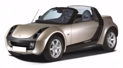 Dywaniki podłogowe do Smart Roadster 2003-2005 I generacja EU Cabriolet