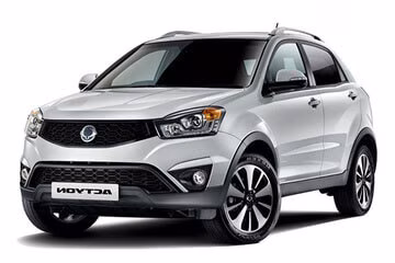 Dywaniki podłogowe do SsangYong New Actyon 2013-2018 I generacja EU Crossover po restylingu