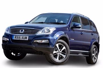 Dywaniki podłogowe do SsangYong Rexton 2012-2017 II generacja EU Crossover 7-miejscowy