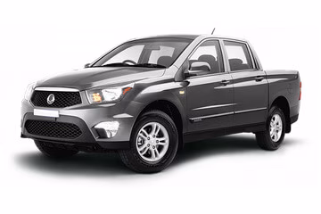 Dywaniki podłogowe do SsangYong Actyon Sports 2006-2018 I generacja EU Pickup 4-drzwiowy