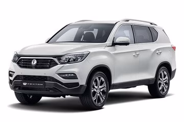 Dywaniki podłogowe do SsangYong Rexton 2017-2023 III generacja EU Crossover 7-miejscowy