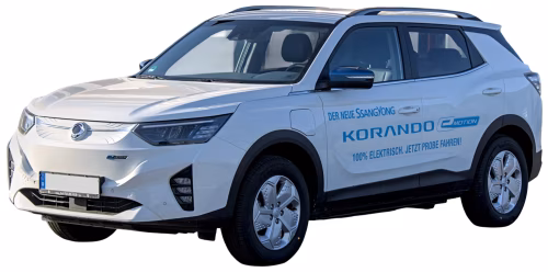 Dywaniki podłogowe do SsangYong Korando e-Motion 2019-… IV generacja EU Crossover Electro (BEV)