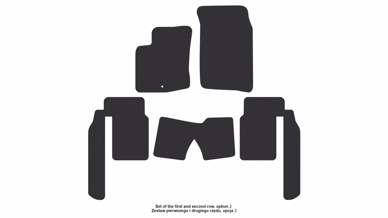 Interior mats for the Suzuki XL 7 1998-2006 I generation US Crossover - Фото 3