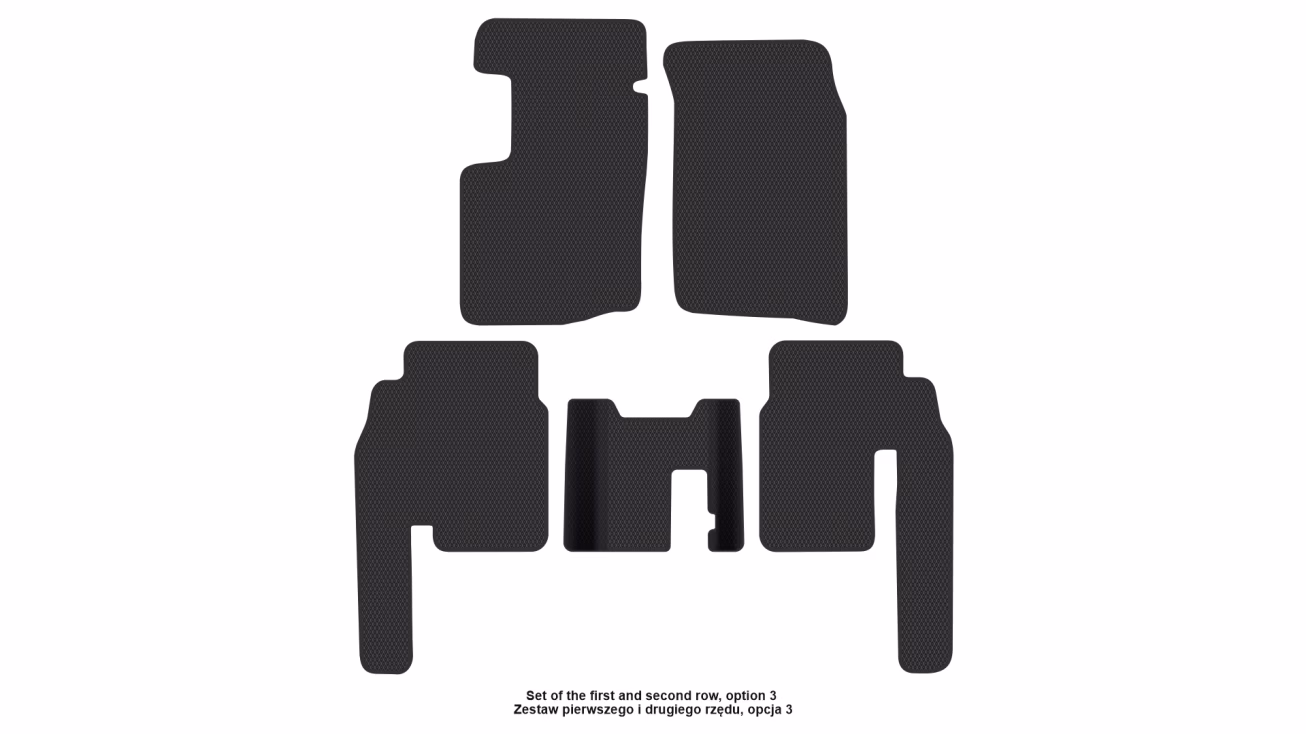 Interior mats for the Suzuki XL 7 1998-2006 I generation US Crossover - Фото 4