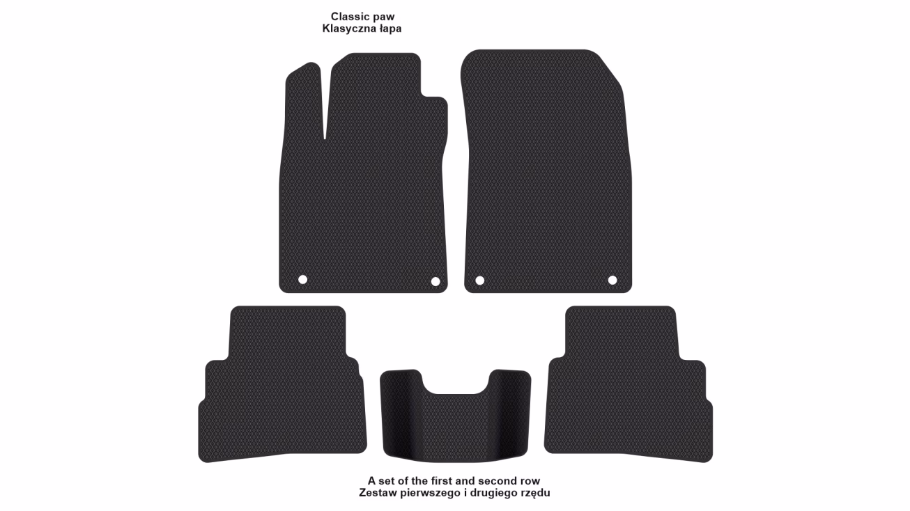 Interior mats for the Suzuki Kizashi 2009-2016 I generation EU Sedan - Фото 2