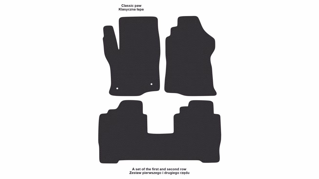 Interior mats for the Suzuki XL 7 2006-2009 II generation US Crossover - Фото 2