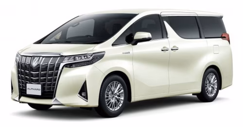 Dywaniki podłogowe do Toyota Alphard AH30 2018-… III generacja JP Minivan po restylingu 7-miejscowy kierownica po prawej stronie