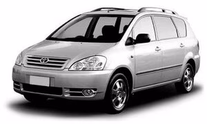 Dywaniki podłogowe do Toyota Avensis Verso 2001-2009 I generacja EU Minivan 7-miejscowy