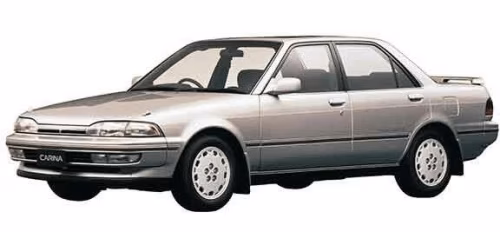 Dywaniki podłogowe do Toyota Carina 1989-1993 V generacja EU Sedan kierownica po prawej stronie