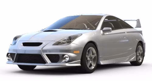 Dywaniki podłogowe do Toyota Celica 1999-2006 VII generacja JP Coupe