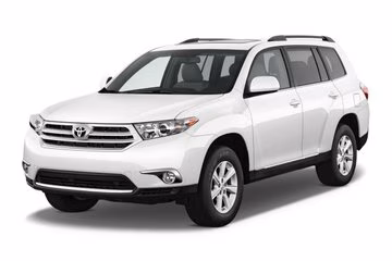 Dywaniki podłogowe do Toyota Highlander XU40 2008-2013 II generacja EU Crossover 7-miejscowy Hybrid