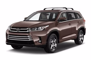 Dywaniki podłogowe do Toyota Highlander XU50 2013-2021 III generacja EU Crossover 8-miejscowy