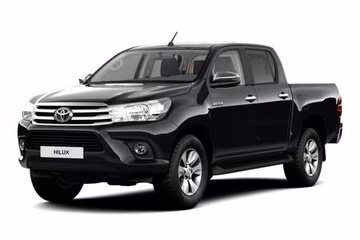 Dywaniki podłogowe do Toyota Hilux AN120 2015-… VIII generacja EU Pickup 4-drzwiowy