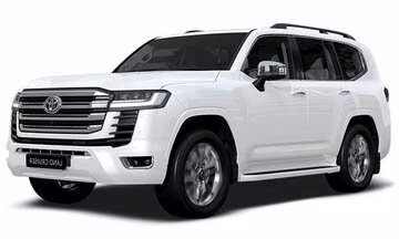 Dywaniki podłogowe do Toyota Land Cruiser 300 2021-… X generacja EU Crossover 5-miejscowy